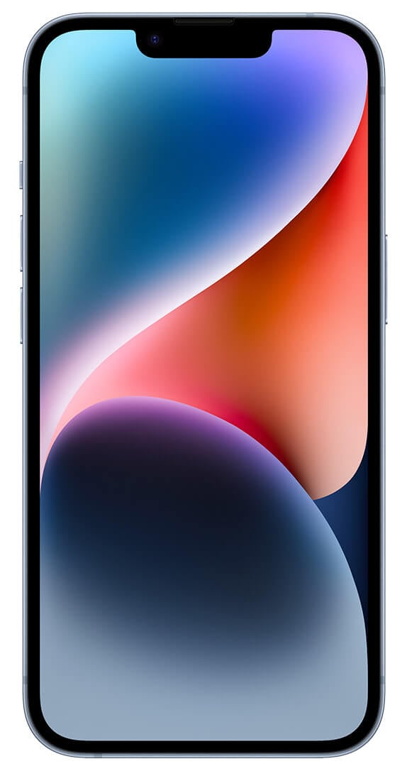 Front of Apple iPhone 14 (Cricket CPO)