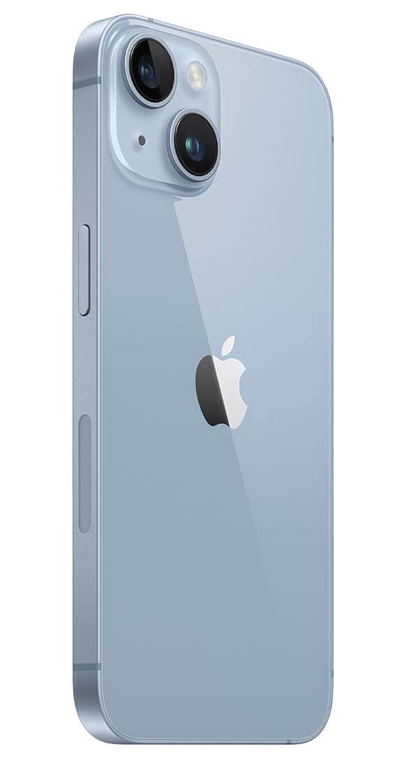 Side of Apple iPhone 14 (Cricket CPO)