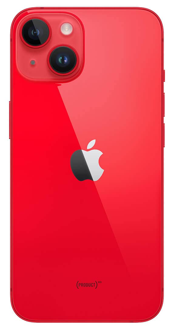 Back of Apple iPhone 14 Plus (Cricket CPO)