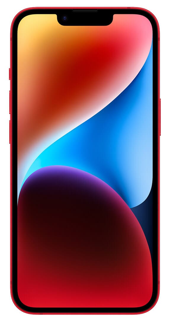 Front of Apple iPhone 14 Plus (Cricket CPO)