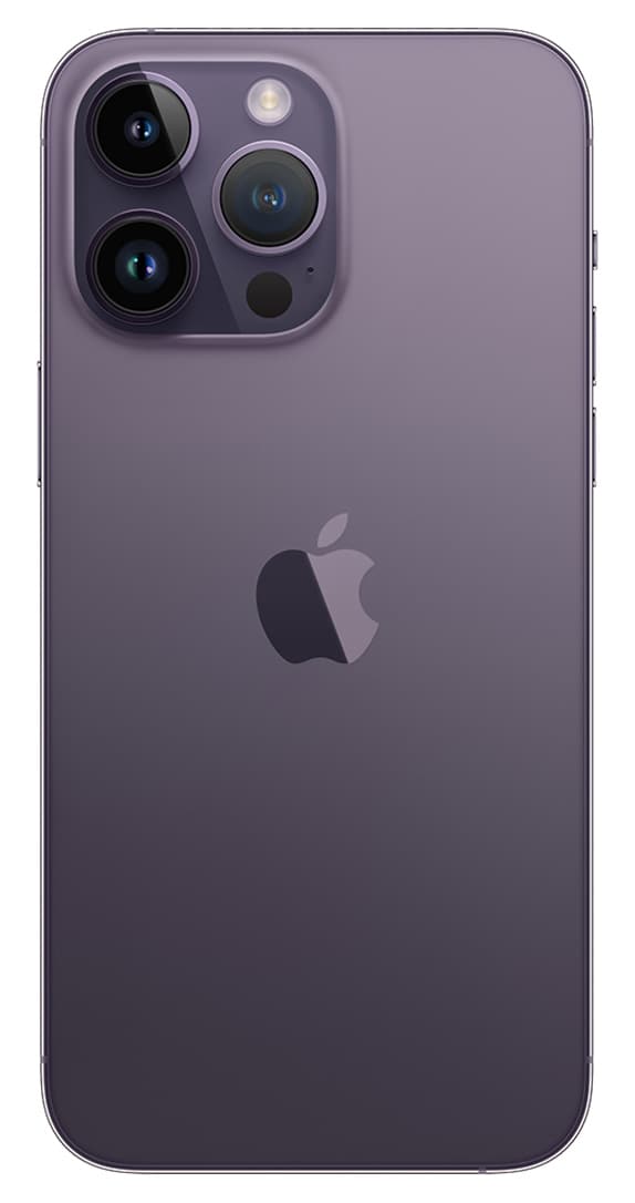 Back of Apple iPhone 14 Pro (Cricket CPO)