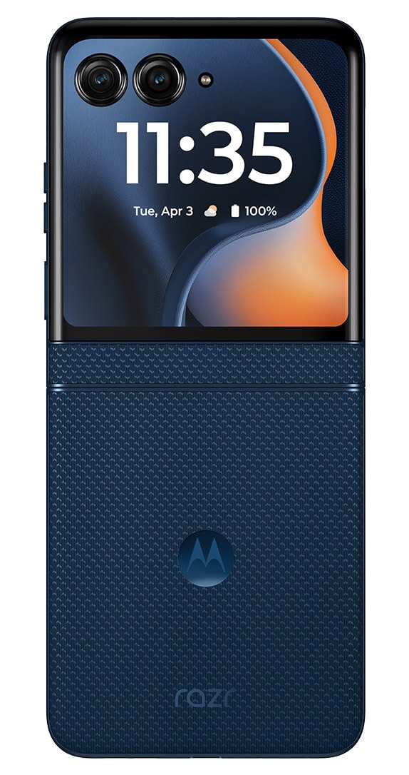 Side of Motorola razr - 2025