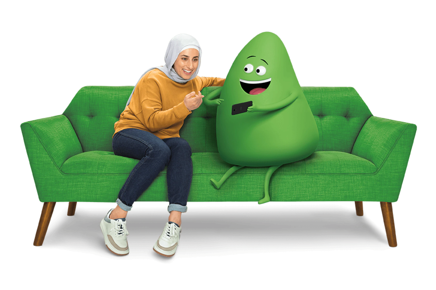 Miles with Cricket Customer